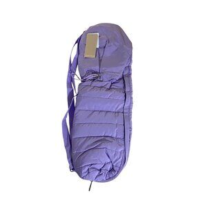 NWT JustFab Women's Lilac Quilted Yoga Matt Bag - OS